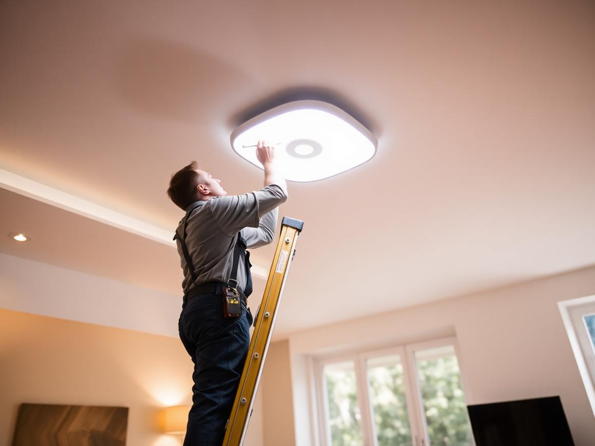 Light Fixture Installation
